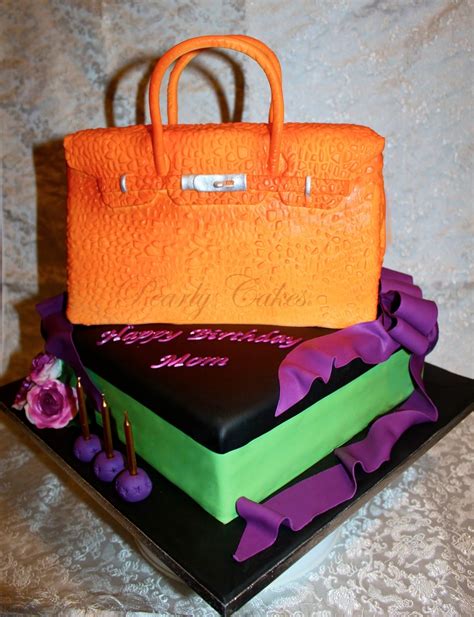 birkin bag cake|hermes bag cake.